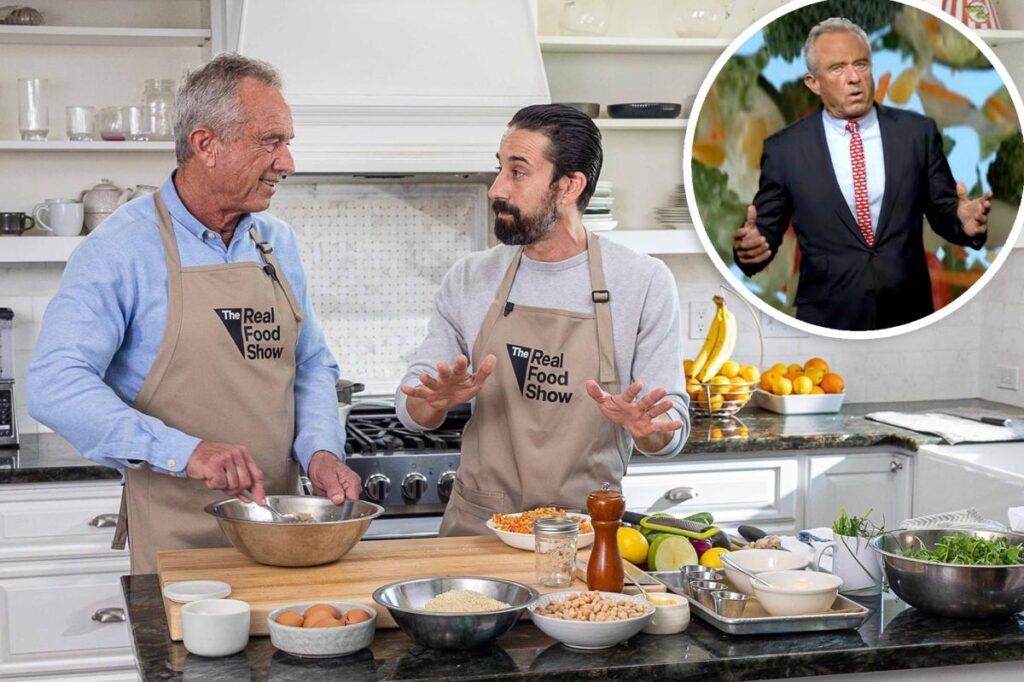 RFK Jr. launches ‘The Real Food Show’ to offer healthy recipes under RFK Jr. launches ‘The Real Food Show’ to offer healthy recipes under
