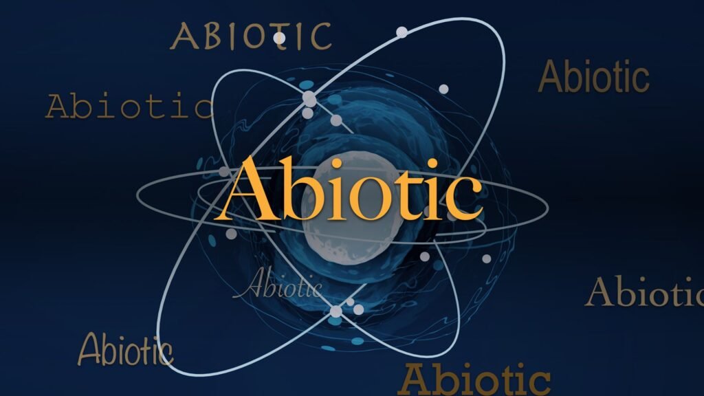 Science word of the day: Abiotic Science word of the day: Abiotic