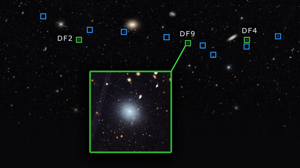 ‘Not alike any we’ve ever seen before’: Three of the 12 galaxies in this cosmic string are missing a crucial component of the universe