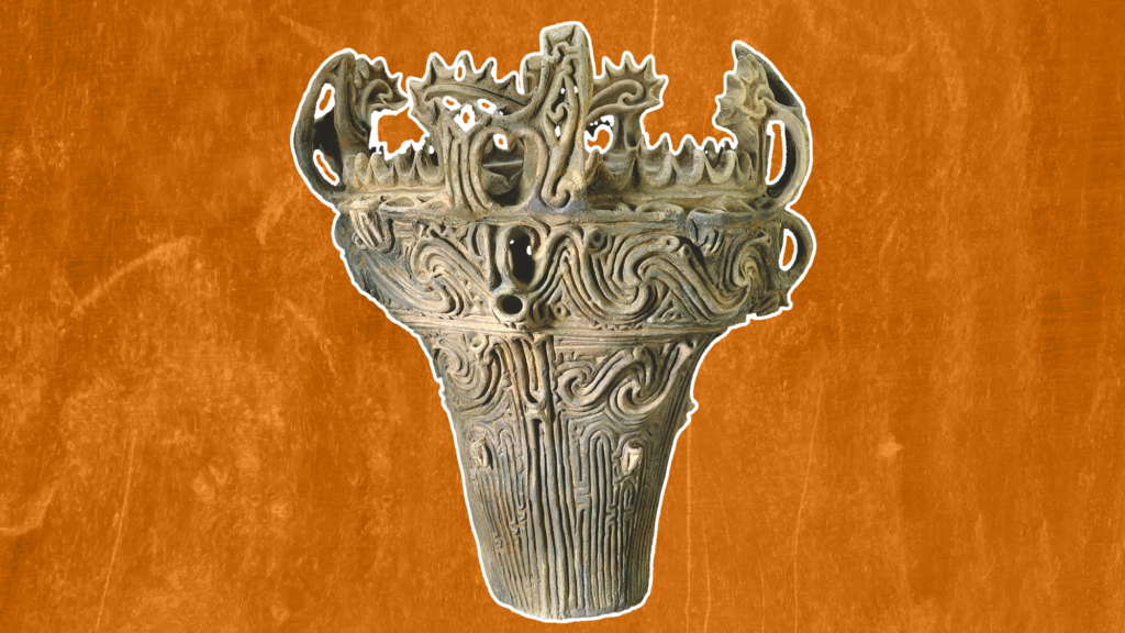 Fire-flame vessel: An exquisitely crafted 4,500-year-old pot from a mysterious culture in Japan Fire-flame vessel: An exquisitely crafted 4,500-year-old pot from a mysterious culture in Japan