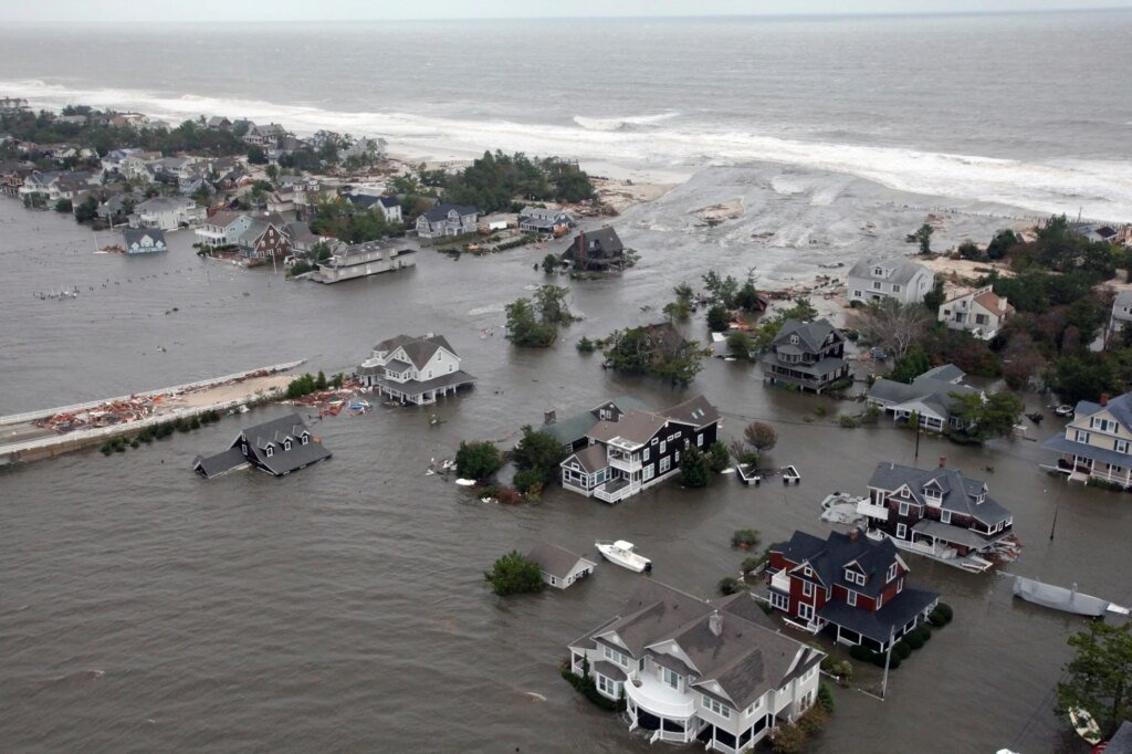 Superstorm Sandy reshaped indoor fungal communities, with an unexpected asthma result