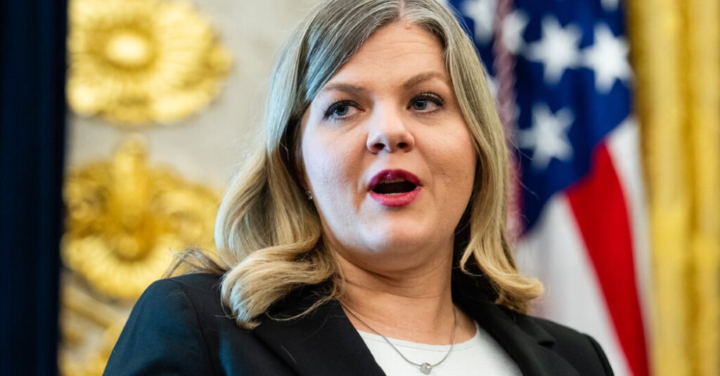 Trump to Nominate Heidi Overton, a Top Domestic Policy Aide, for F.D.A. Commissioner