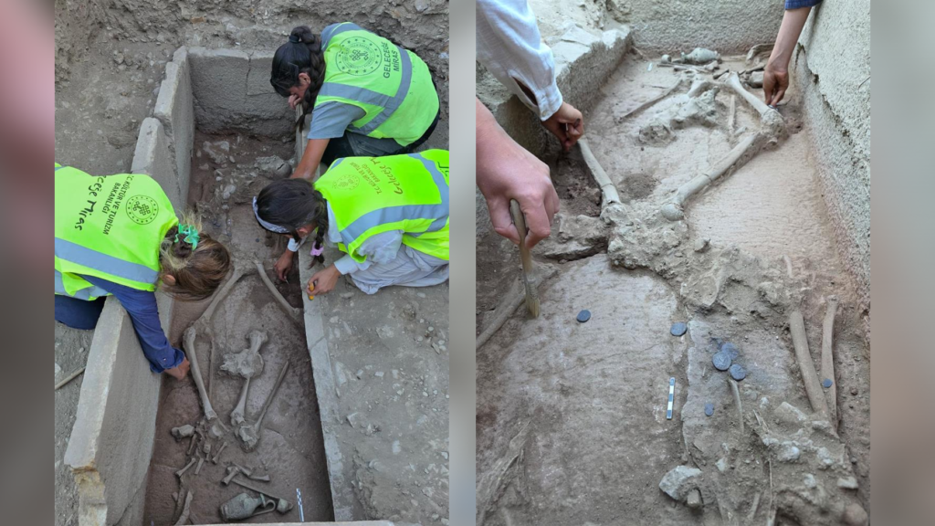 2,400-year-old tomb discovered in Turkey may hold the remains of an athlete, ‘perhaps even a wrestler’
