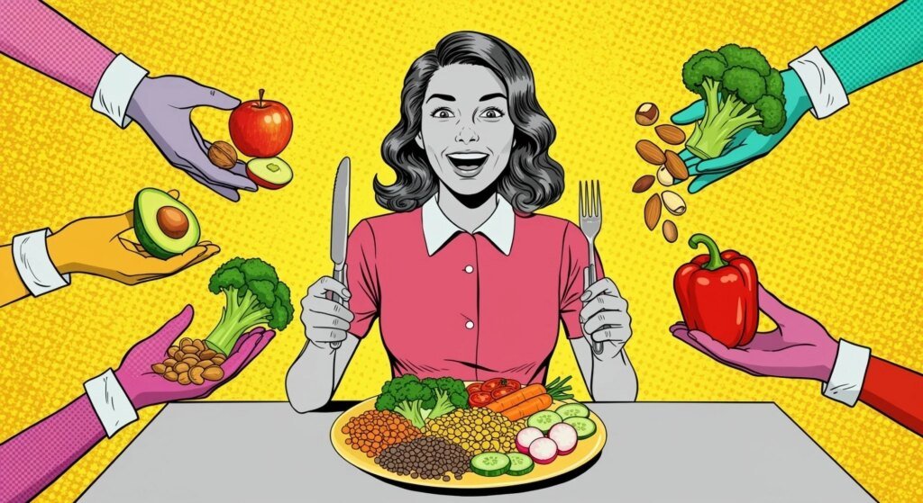 What happens to body fat when people follow the Eatwell Guide?