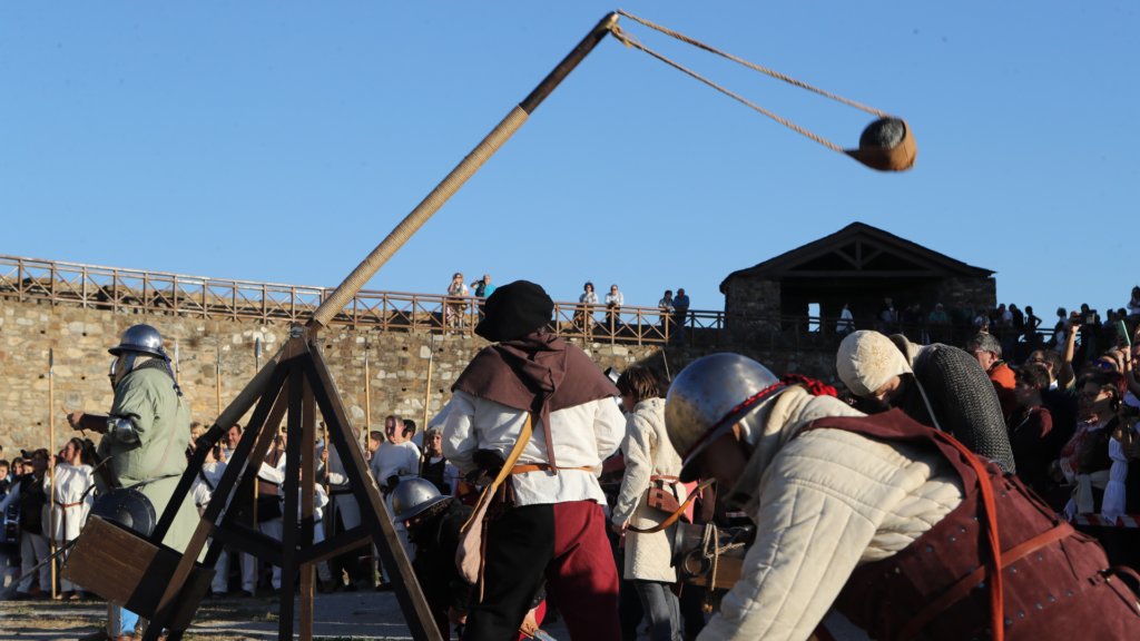 Skeleton with 167 fractures discovered at Scottish castle may have been first victim of Edward I’s ‘War Wolf’ trebuchet