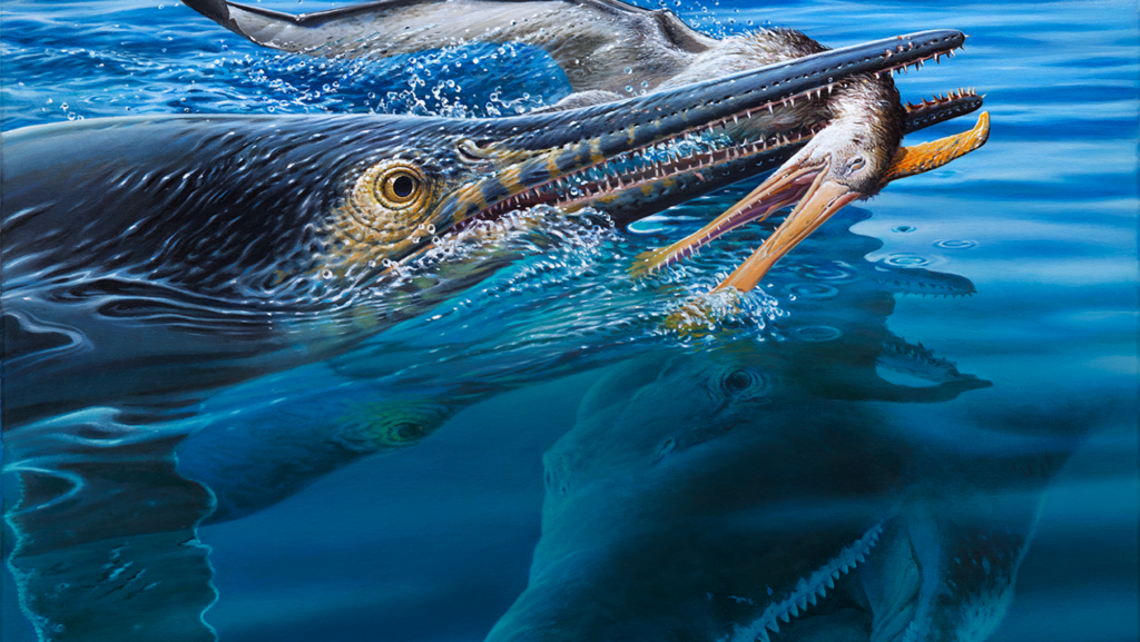 Stunning fossil from Australian outback reveals pliosaur killed a sea monster that had just eaten a pterosaur Stunning fossil from Australian outback reveals pliosaur killed a sea monster that had just eaten a pterosaur