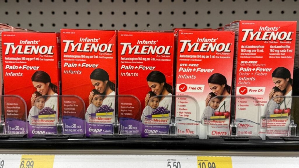 Study links prenatal Tylenol use to reproductive development