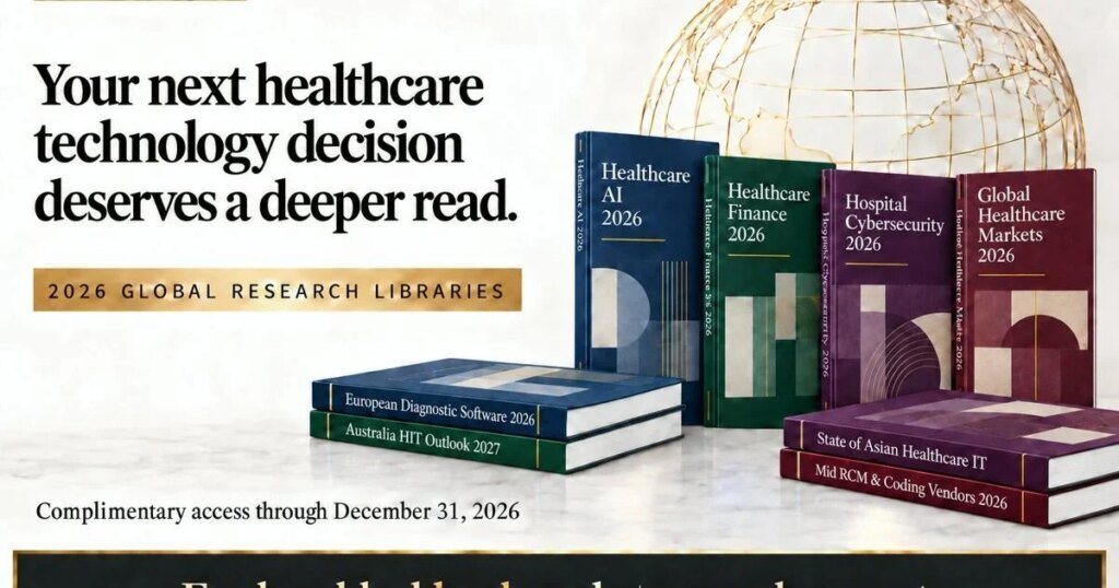 Healthcare Leaders Gain Complimentary Access to Global Research for 2027 Technology Planning | News Healthcare Leaders Gain Complimentary Access to Global Research for 2027 Technology Planning | News