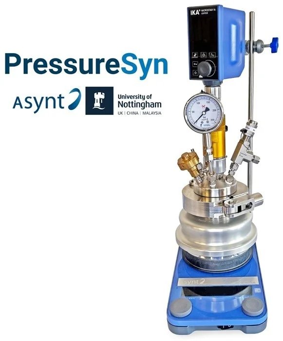 Asynt adds overhead stirring to PressureSyn for more demanding high-pressure chemistry Asynt adds overhead stirring to PressureSyn for more demanding high-pressure chemistry