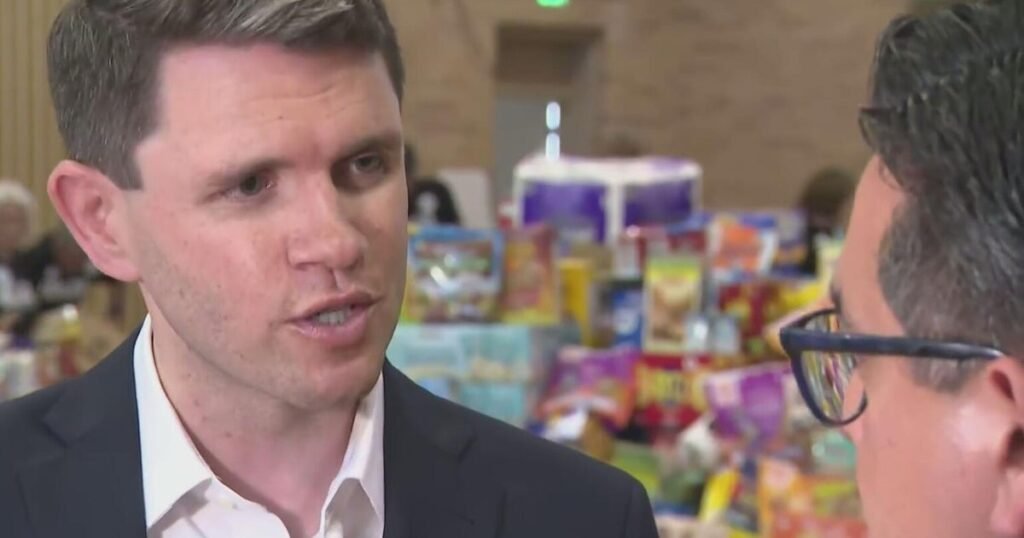 James Talarico focuses on affordability during statewide Texas food drive