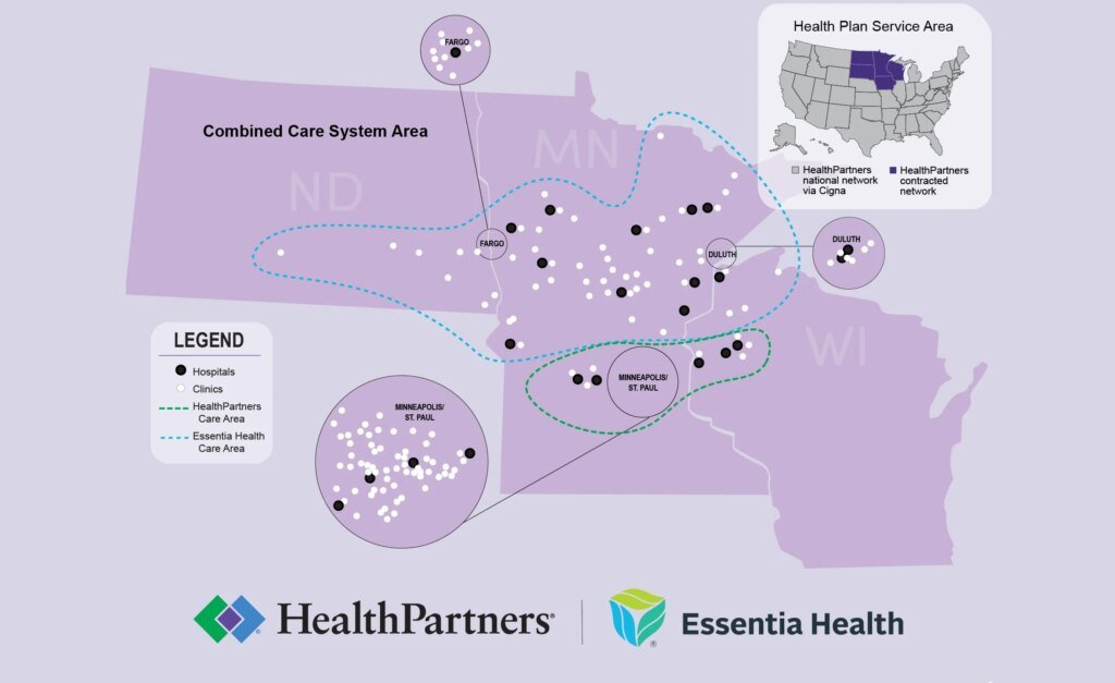 HealthPartners, Essentia Health announce merger plans
