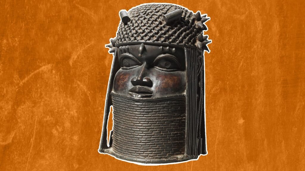 Ancestral commemorative head: A 500-year-old brass bust depicting an African king Ancestral commemorative head: A 500-year-old brass bust depicting an African king
