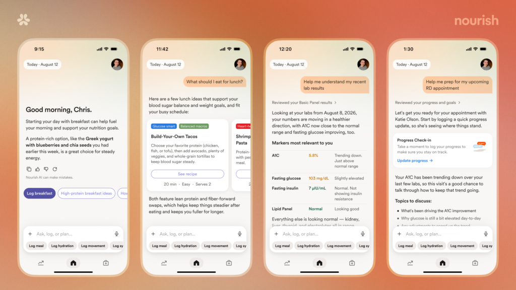 Nourish embeds genAI assistant into patient app for 24/7 support Nourish embeds genAI assistant into patient app for 24/7 support
