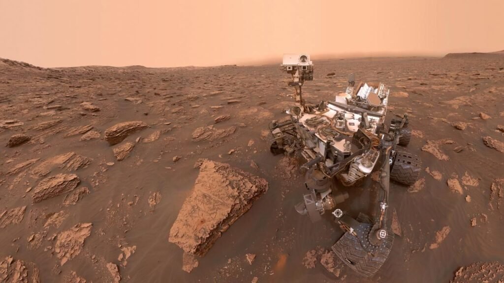 Alien sunsets, stone spiderwebs and mysterious doors: Curiosity’s top 10 photos after 5,000 days on Mars