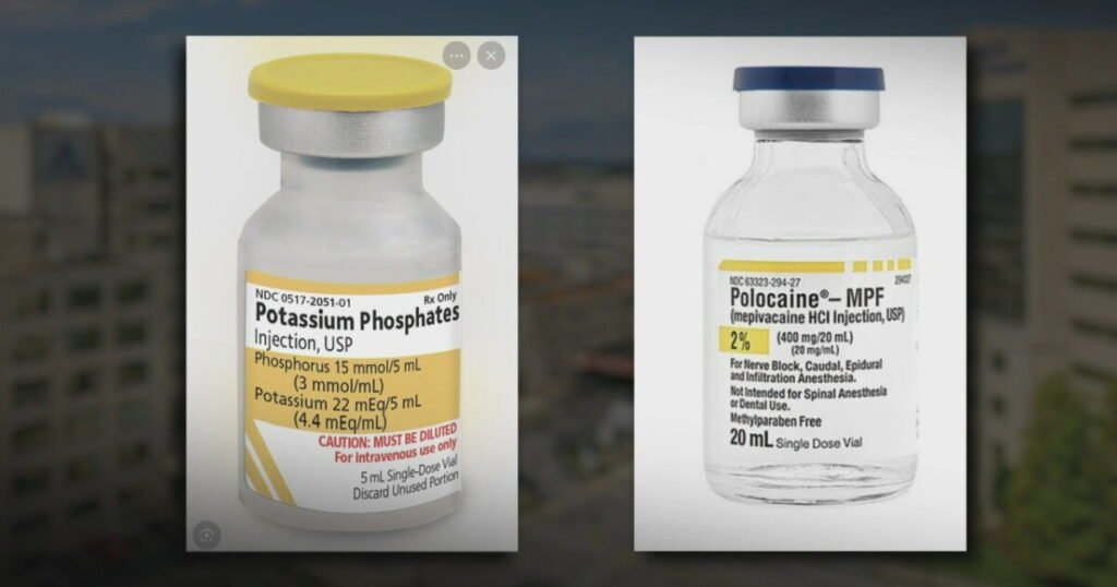 Ascension mixed own meds instead of buying pre-filled vials Ascension mixed own meds instead of buying pre-filled vials