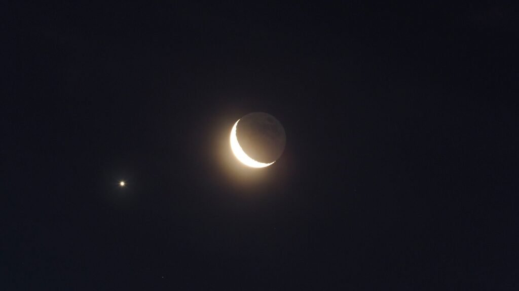 Lunar occultation of Jupiter: The biggest planet will disappear behind the crescent moon in a once-in-a-decade alignment tomorrow