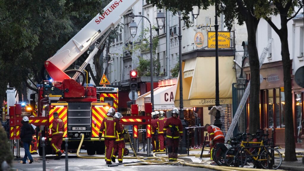 Paris’ oldest covered food market destroyed in early morning fire