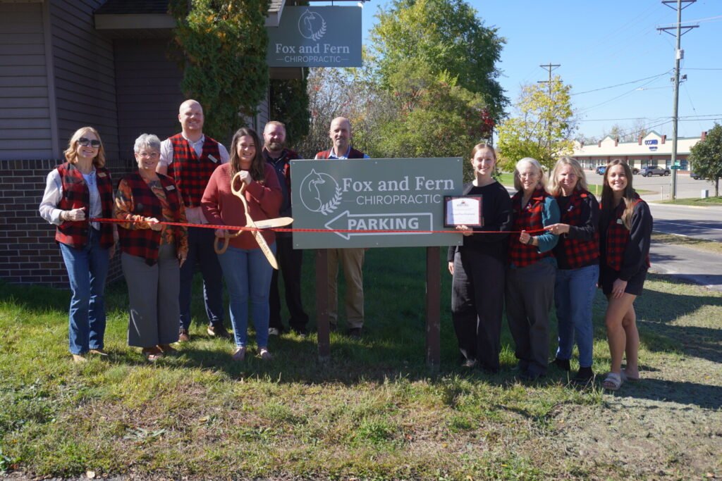 Bemidji Chamber of Commerce welcomes Fox and Fern Chiropractic
