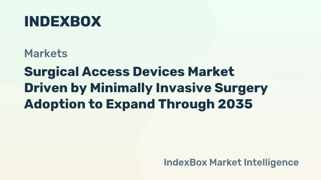 Surgical Access Devices Market Forecast to 2035: Minimally Invasive Surgery Demand Supports Growth – News and Statistics Surgical Access Devices Market Forecast to 2035: Minimally Invasive Surgery Demand Supports Growth – News and Statistics